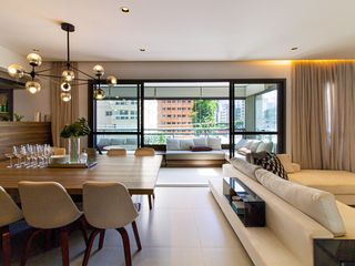 Comprar apartamento mobiliado com 3 quartos, piscina e academia no condomínio.