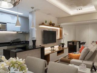 Venda de apartamento mobiliado na Aclimação com 2 quartos, varanda e piscina no condomínio. — foto 4