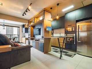Compra este apartamento com 2 quartos, sendo 1 suíte.