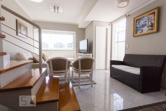 Compra apartamento mobiliado na Bela Vista com 3 quartos, churrasqueira e piscina no condomínio. — Sala