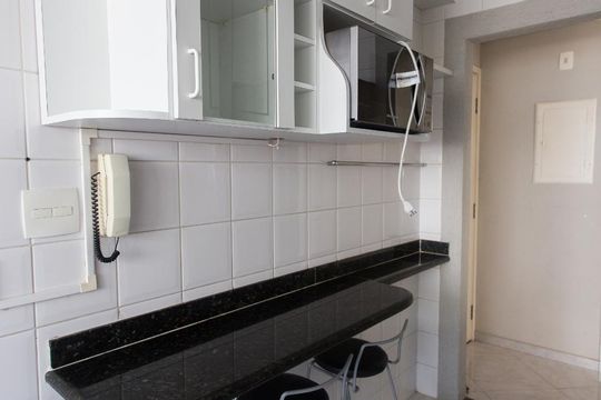 Compra apartamento mobiliado na Bela Vista com 3 quartos, churrasqueira e piscina no condomínio. — foto 43