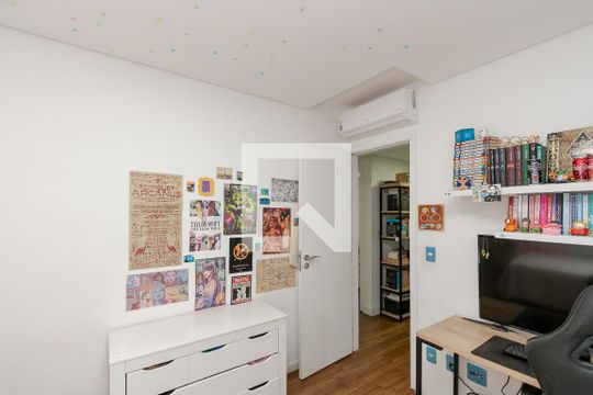 Apartamento no Jardim das Acácias com 3 quartos, varanda e academia no condomínio. Ideal para comprar. — Quarto 2
