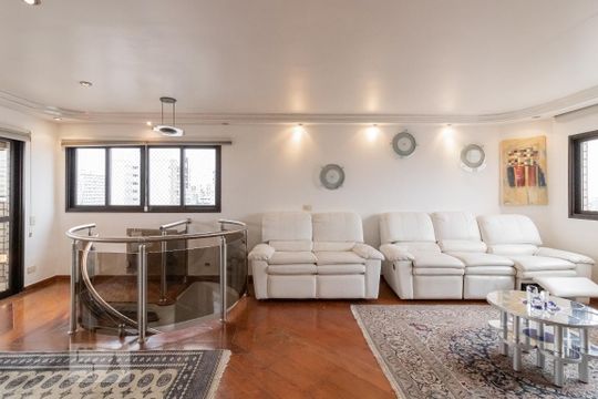 Apartamento à venda com 4 quartos, varanda, academia e churrasqueira. Animais de estimação são permitidos. — Sala 2