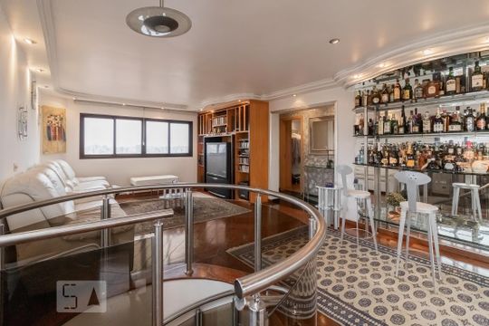 Apartamento à venda com 4 quartos, varanda, academia e churrasqueira. Animais de estimação são permitidos. — Sala 2