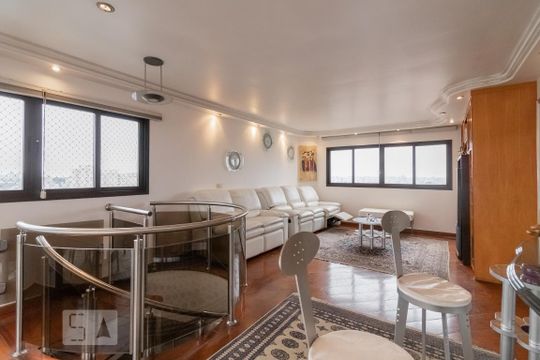 Apartamento à venda com 4 quartos, varanda, academia e churrasqueira. Animais de estimação são permitidos. — Sala 2