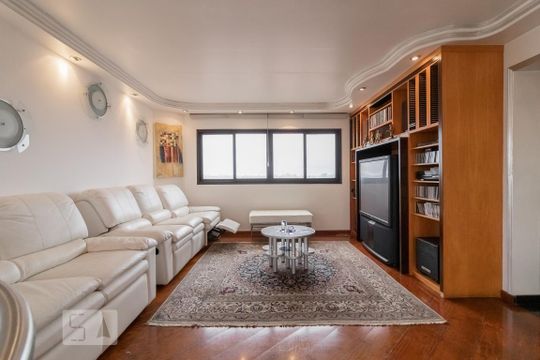 Apartamento à venda com 4 quartos, varanda, academia e churrasqueira. Animais de estimação são permitidos. — Sala 2