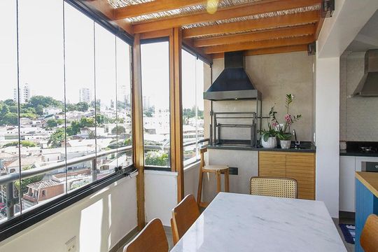 Apartamento na Vila Ipojuca para comprar: 2 quartos, piscina e academia no condomínio. — Sala de Jantar 2° piso
