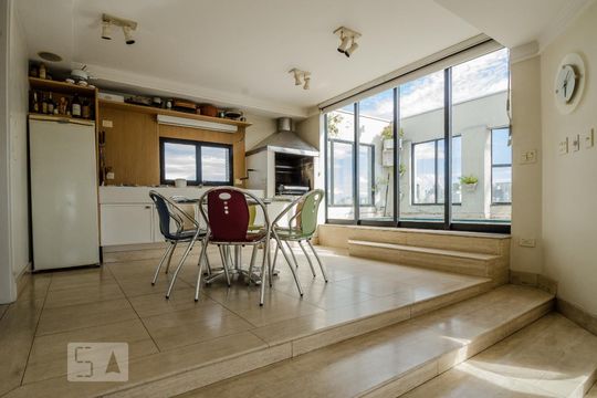 Para comprar: apartamento em Campo Belo com 4 suítes, varanda gourmet, closet e academia no condomínio. — Espaço Gourmet