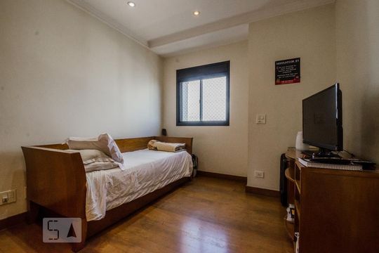 Para comprar: apartamento em Campo Belo com 4 suítes, varanda gourmet, closet e academia no condomínio. — Suíte 1