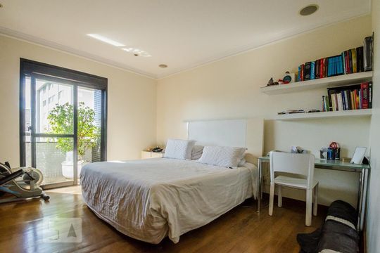 Para comprar: apartamento em Campo Belo com 4 suítes, varanda gourmet, closet e academia no condomínio. — Suíte 4