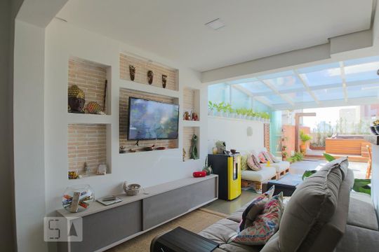 Apartamento à venda na Bela Vista, mobiliado, com 2 quartos (1 suíte) e varanda. — foto 1