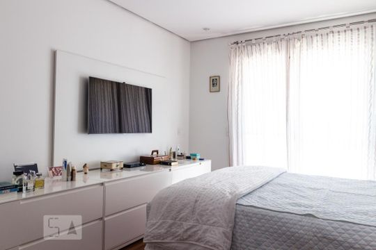 Para comprar um apartamento mobiliado com 3 quartos e varanda em Cidade Monções, venda com academia no condomínio. — Suíte 1