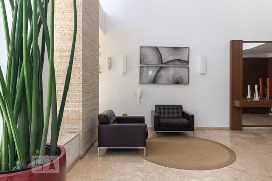 Para comprar um apartamento mobiliado com 3 quartos e varanda em Cidade Monções, venda com academia no condomínio. — Hall de Entrada