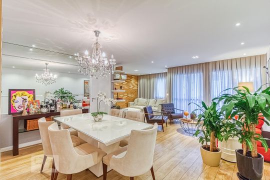 Venda de apartamento mobiliado na Vila Olímpia, com 2 quartos, varanda e closet. — foto 1