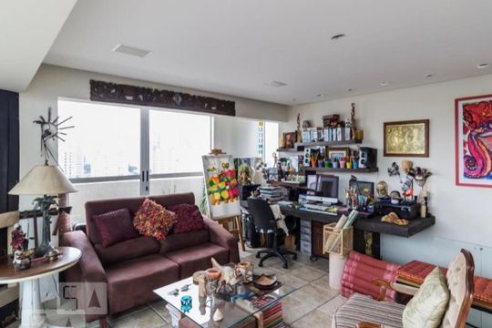 Apartamento com 2 quartos à venda na Vila Pompéia, com varanda e piscina no condomínio. — Sala 02