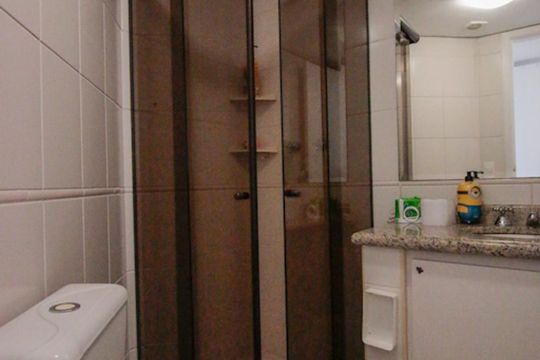 Venda de apartamento com 3 quartos, varanda gourmet, academia e permite pets em Perdizes para compra. — banheiro