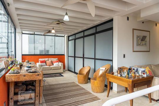 Venda de apartamento com 4 quartos, varanda gourmet, piscina e churrasqueira. — Sala 2