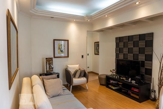 Venda de apartamento com 4 quartos, varanda gourmet, piscina e churrasqueira. — Sala 1