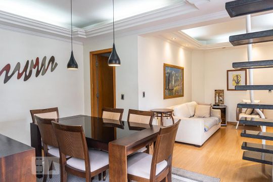 Venda de apartamento com 4 quartos, varanda gourmet, piscina e churrasqueira. — Sala 1