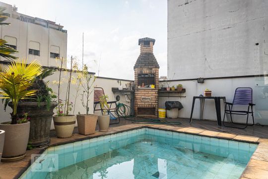 Venda de apartamento com 4 quartos, varanda gourmet, piscina e churrasqueira. — Churrasqueira da Cobertura