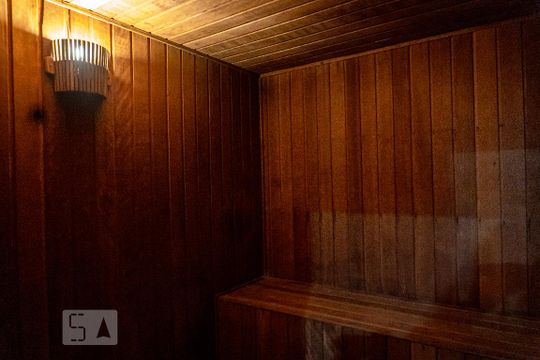Venda de apartamento com 4 quartos, varanda gourmet, piscina e churrasqueira. — Área Comum - Sauna