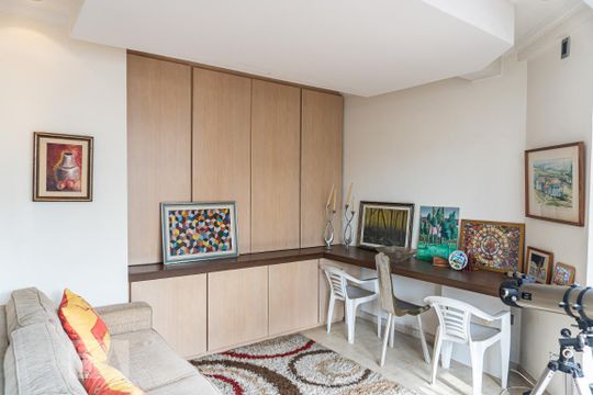 Venda de apartamento com 4 quartos, varanda gourmet, piscina e churrasqueira. — Sala 2