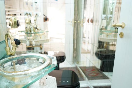 Apartamento à venda em Perdizes, com 3 quartos e piscina no condomínio. Animais de estimação permitidos. — Banheiro