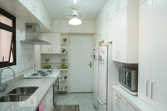 Apartamento à venda em Perdizes, com 3 quartos e piscina no condomínio. Animais de estimação permitidos. — Cozinha