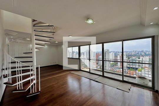 Apartamento para comprar em Campo Belo com varanda, piscina e quatro quartos. — foto 1