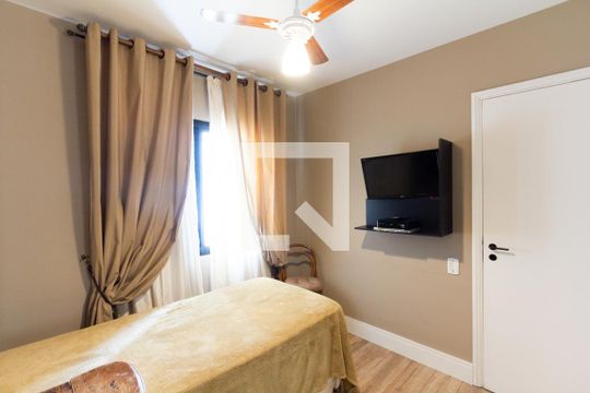 Apartamento em Indianópolis com 3 quartos e varanda. Academia no condomínio. Ideal para comprar. — Quarto 2