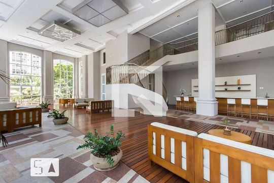 Apartamento para comprar, 1 quarto, varanda e mobiliado. Oportunidade de compra imperdível. — Espaço Gourmet