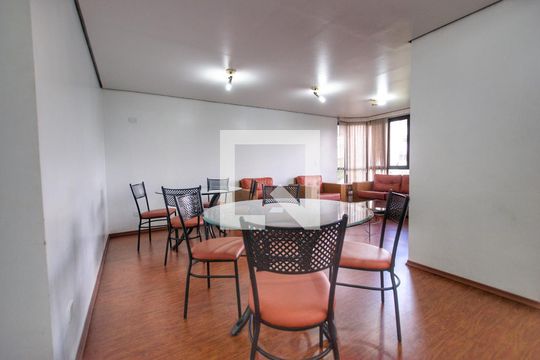 Para comprar apartamento mobiliado com 4 quartos, varanda, piscina e pet-friendly na Vila Mariana. — Área comum - Salão de festas 1