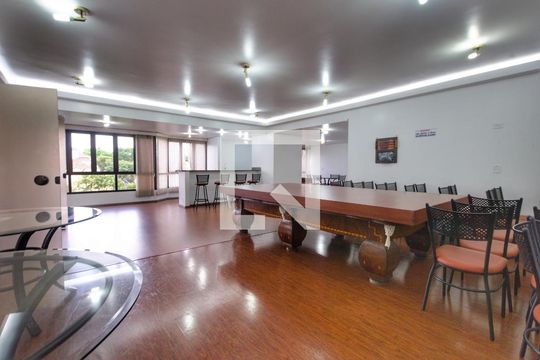 Para comprar apartamento mobiliado com 4 quartos, varanda, piscina e pet-friendly na Vila Mariana. — Área comum - Salão de festas 2