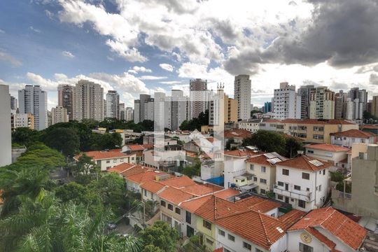 Para comprar apartamento mobiliado com 4 quartos, varanda, piscina e pet-friendly na Vila Mariana. — Quarto 1 - Vista