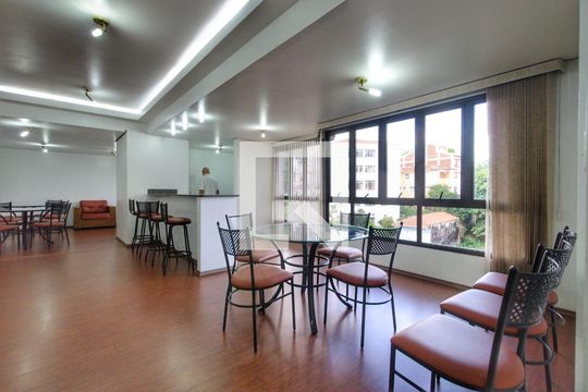 Para comprar apartamento mobiliado com 4 quartos, varanda, piscina e pet-friendly na Vila Mariana. — Área comum - Salão de festas 1
