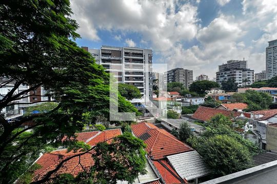 Apartamento em Campo Belo com 3 quartos e closet. Academia no condomínio. Ideal para comprar. — Vista Quarto 3