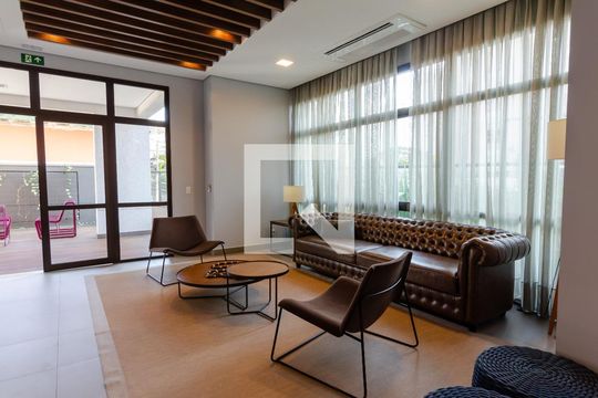 Apartamento com 2 quartos e varanda em Campo Belo para comprar. — Área comum - Salão de festas