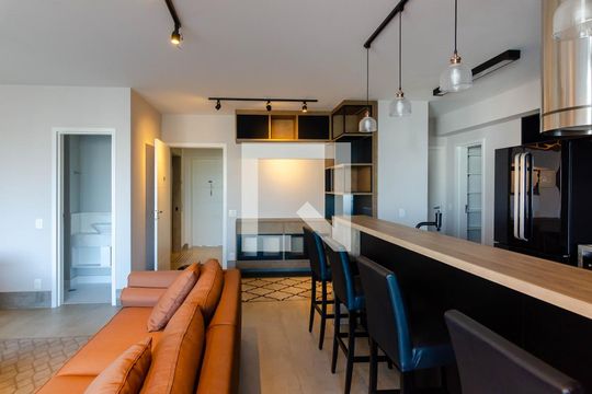 Apartamento à venda, com 105 m², 2 quartos e 2 vagas — Sala