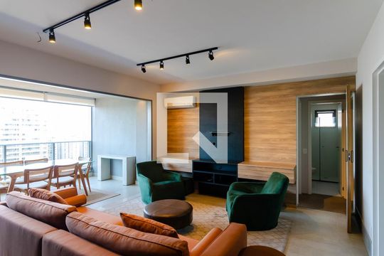 Apartamento à venda, com 105 m², 2 quartos e 2 vagas — Sala