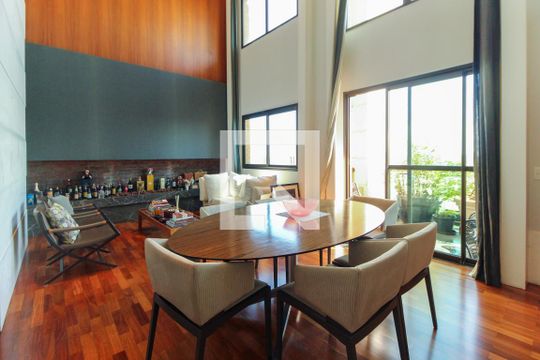 Comprar apartamento mobiliado no Jardim Paulista com 3 quartos, academia e piscina. — Sala 1