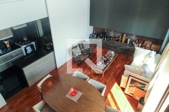 Comprar apartamento mobiliado no Jardim Paulista com 3 quartos, academia e piscina. — Sala