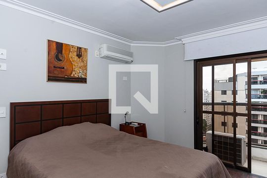 Comprar apartamento em Perdizes: 4 suítes, varanda, mobiliado, churrasqueira e academia no condomínio. — Suite 3