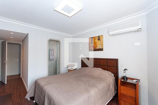 Comprar apartamento em Perdizes: 4 suítes, varanda, mobiliado, churrasqueira e academia no condomínio. — Suite 3