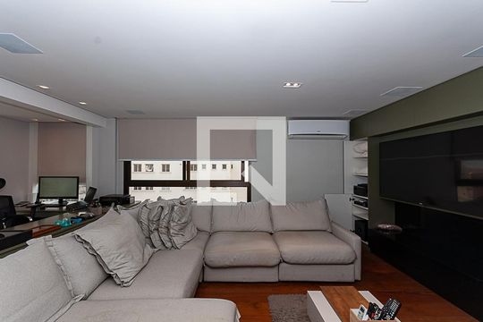 Comprar apartamento em Perdizes: 4 suítes, varanda, mobiliado, churrasqueira e academia no condomínio. — Home Thater