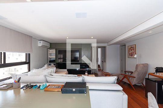 Comprar apartamento em Perdizes: 4 suítes, varanda, mobiliado, churrasqueira e academia no condomínio. — Home Thater