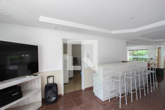 Apartamento à venda, com 130 m², 3 quartos e 2 vagas — Área comum - Salão de festas