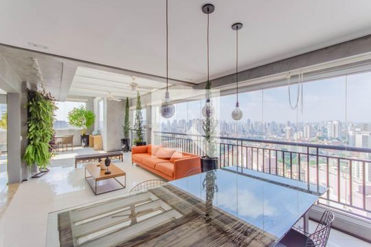 Venda de apartamento na Vila Mariana com 3 quartos e piscina no condomínio. — Varanda gourmet