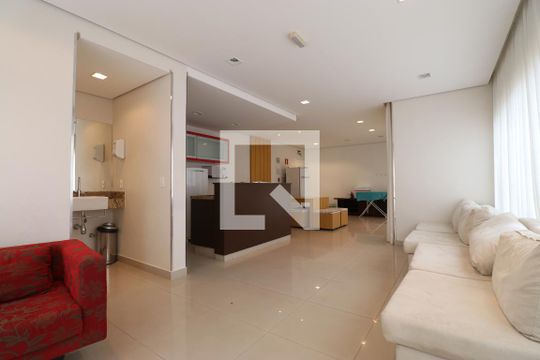 Comprar apartamento mobiliado na Pompeia com 2 quartos, varanda e pets permitidos. — Área comum - Salão de festas