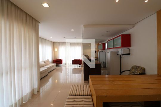 Comprar apartamento mobiliado na Pompeia com 2 quartos, varanda e pets permitidos. — Área comum - Salão de festas