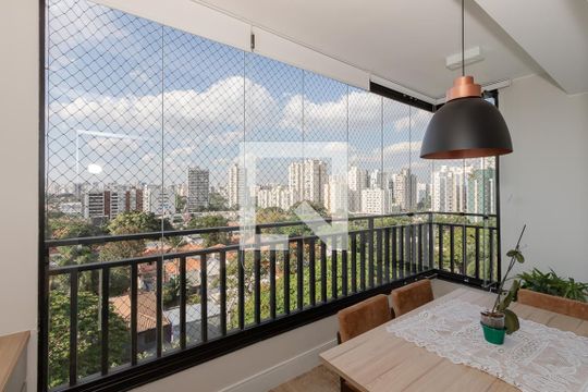 Apartamento à venda, com 172 m², 2 quartos e 3 vagas — Varanda da Sala
